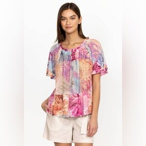 JOHNNY WAS ESME PEASANT BLOUSE